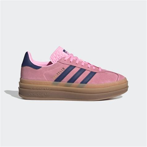 adidas gazelle bold roze blauw